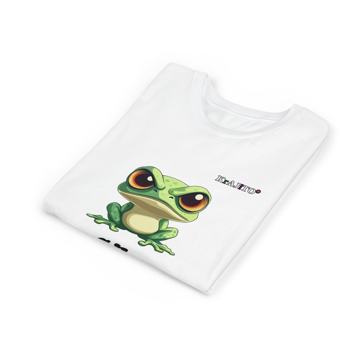 Progress Over Perfection Youth Tee, Coquí T-Shirt for Kids, Motivational Puerto Rican Design, Krajito Brand